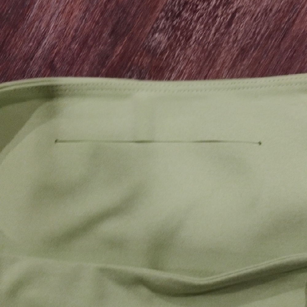 Girlfriend Collective Light Green Bike Shorts - Picture 4 of 4